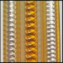 AMARILLO OSCURO Y TRANSPARENTE