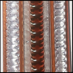 MARRÓN Y TRANSPARENTE