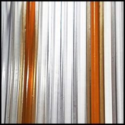 MARRÓN Y TRANSPARENTE